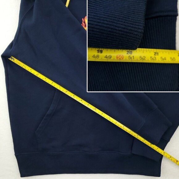 Thrasher Skateboard Magazine Fleece Hoodie Authentic Men's Large Flames Logo - Picture 7 of 13